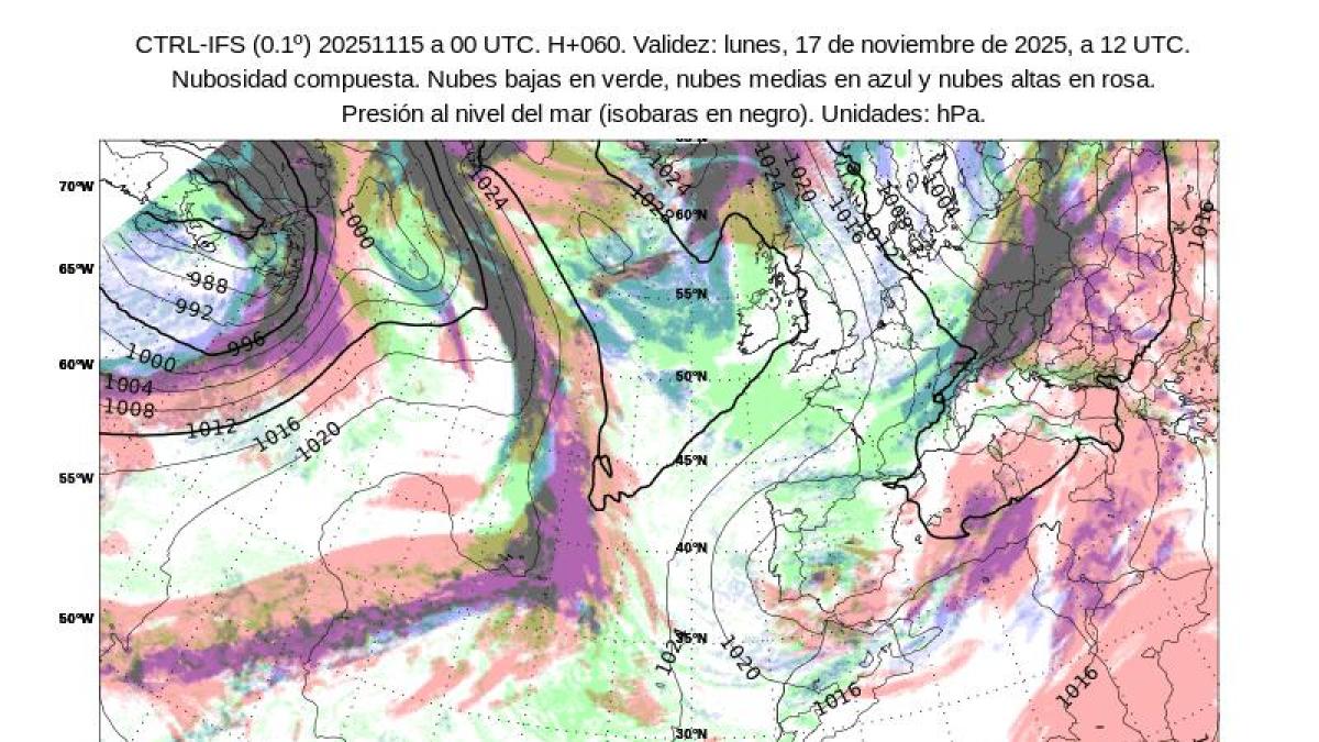 La borrasca Claudia pierde intensidad, pero mantiene a Galicia, Andalucía y Baleares en alerta por lluvias