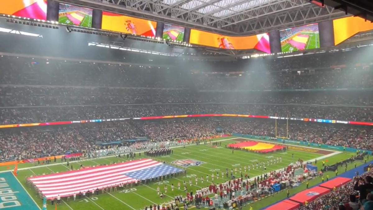 César Carballo deja clarísimo qué le parece lo que ha hecho la NFL con este tuit desde el Bernabéu