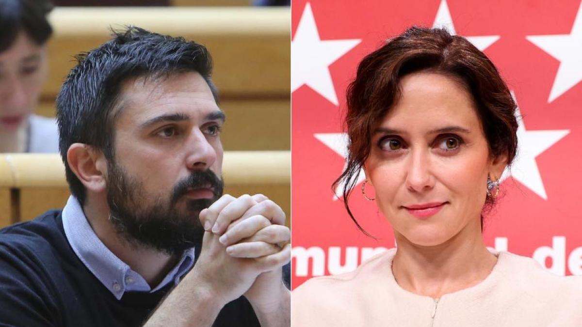 Ramón Espinar ve lo que ha dicho Ayuso sobre ETA y reacciona como muy pocos lo han hecho