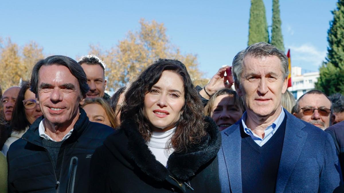 Una manifestación venida a menos: el PP vuelve a salir a la calle contra Sánchez con miles de asistentes menos que en junio