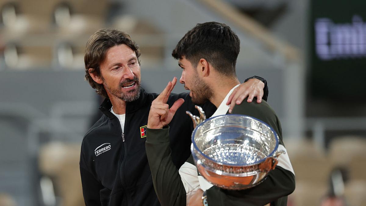 Juan Carlos Ferrero deja una frase sobre Carlos Alcaraz que está dando la vuelta al mundo