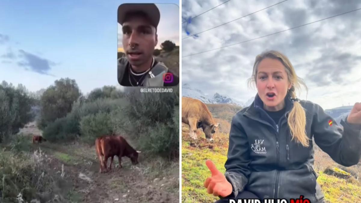 Marta, ganadera de Cantabria, responde al ciclista que confundió vacas con toros:  Lo peor que puede pasarte ahí es que te monten el desayuno con calcio 
