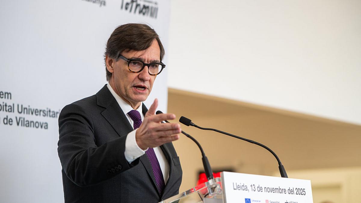 El presidente de la Generalitat, Salvador Illa, se reincoporará el próximo lunes