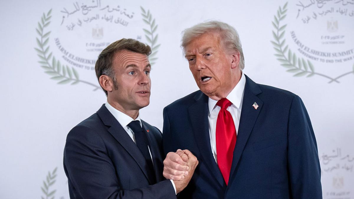 Trump se mofa de que Macron "está siendo maltratado por su esposa" y el francés replica 'on fire' sobre Irán