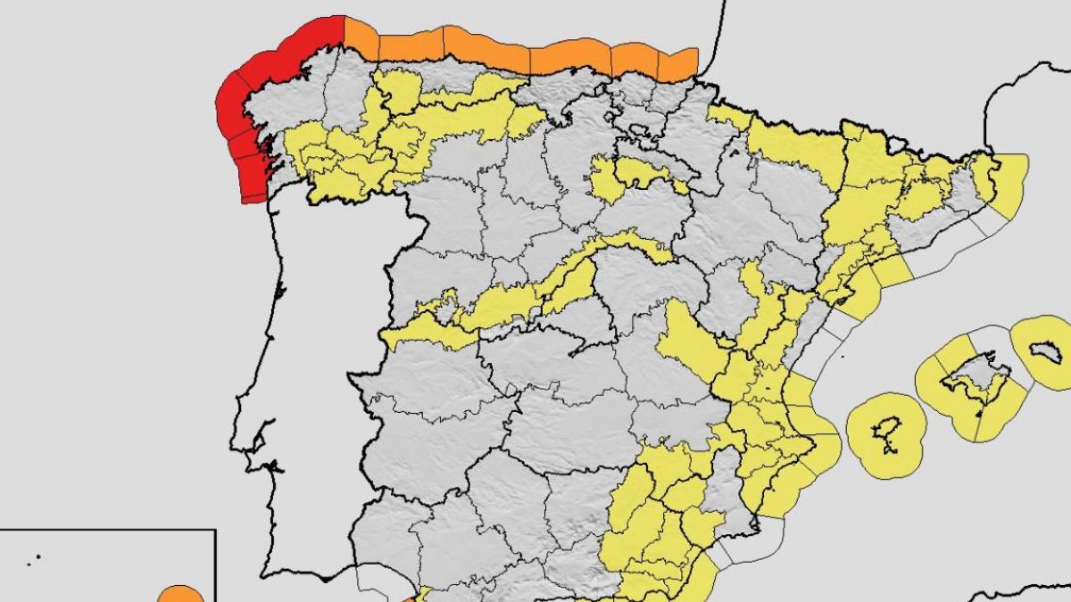La AEMET confirma que no va a ser un fin de semana fácil y llena el mapa de avisos por nevadas, viento y fuertes lluvias