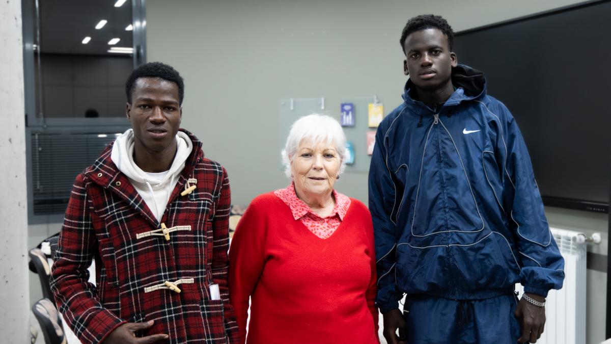 Emilia Lozano, la abuela de los menores migrantes de Hortaleza:  La dignidad no entiende de fronteras 