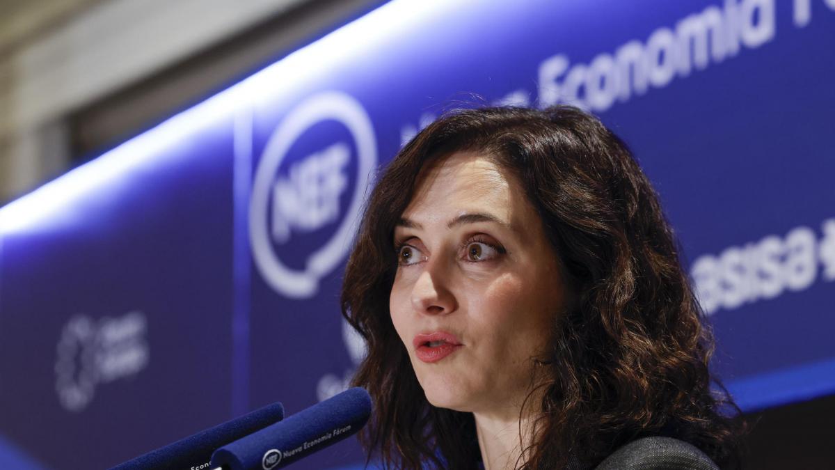 Ayuso anuncia una nueva rebaja de medio punto del IRPF para 2027