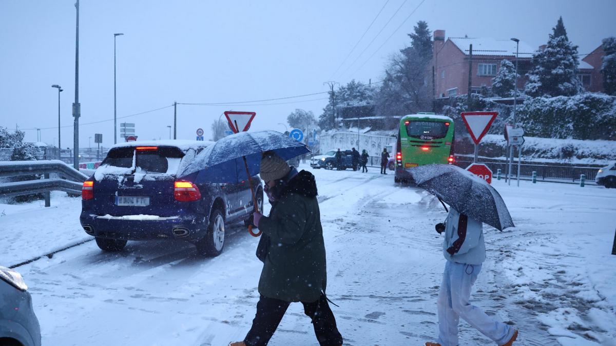 La AEMET pronostica la fecha para el fin del temporal de nieve y lluvias que azota a España