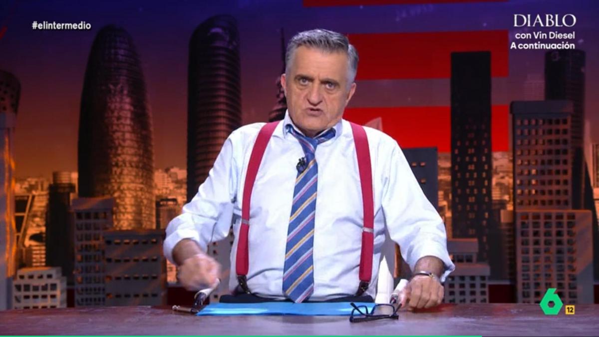 El Gran Wyoming responde con rotundidad a Miguel Tellado, que lo comparó a Vito Quiles