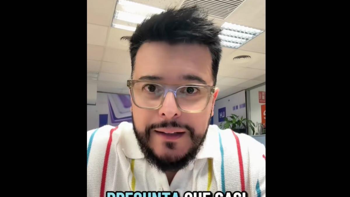 Martín Barreiro, hombre del tiempo de TVE, señala el día en que dejará de llover en España