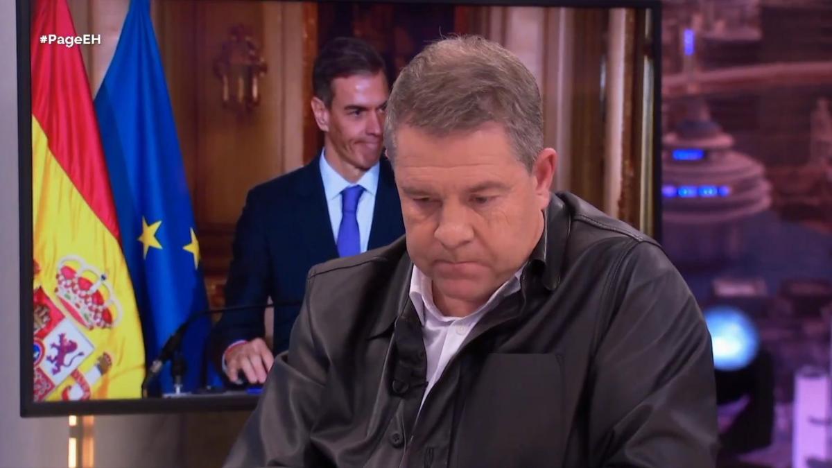 Pablo Motos le pregunta a Page por Pedro Sánchez: primero silencio y después le da una tras otra