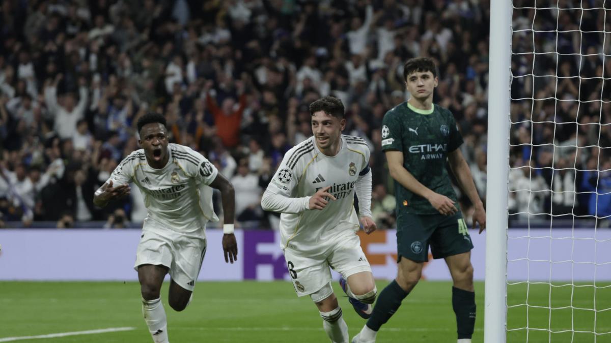 El Real Madrid renace, sorprende y vence al Manchester City 3-0 en los ...