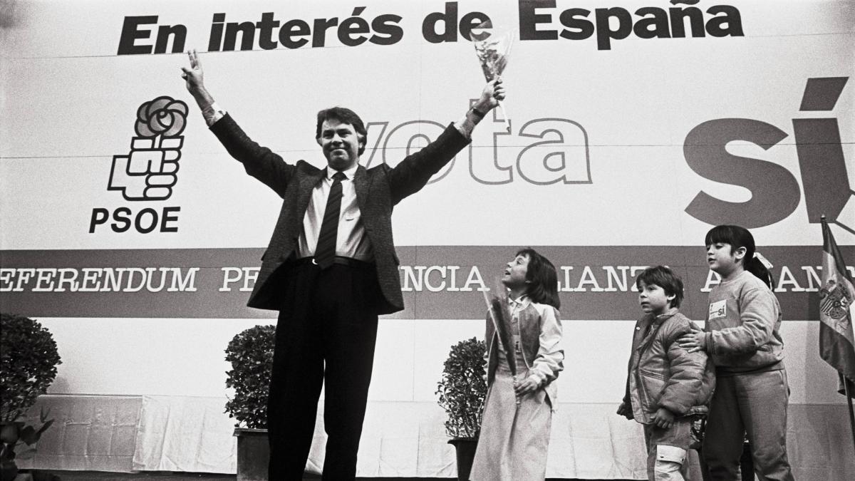 El  No a la guerra  viene del  OTAN NO : 40 años del referéndum y la  trampa  de Felipe González que marcaron la historia