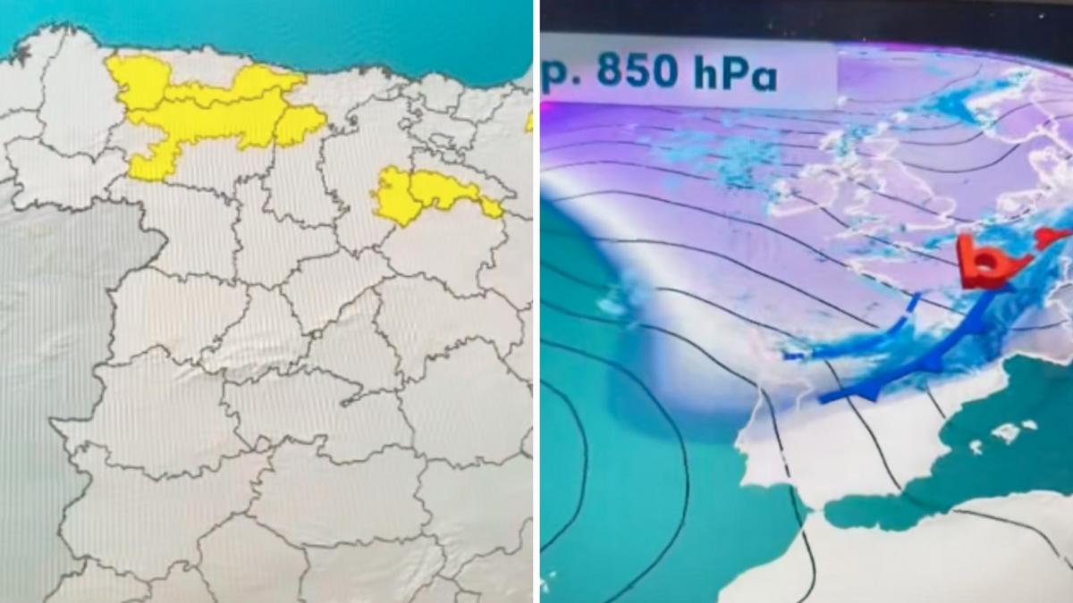 Martín Barreiro, hombre del tiempo de TVE, avisa del cambio corto, pero intenso, que llega a España el fin de semana