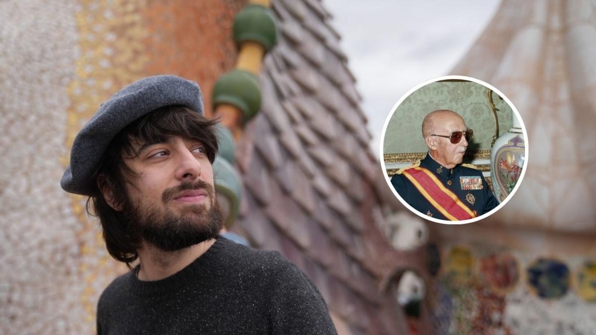 David Uclés va a Tenerife, se cruza con un monumento en honor a Franco y manda este mensaje