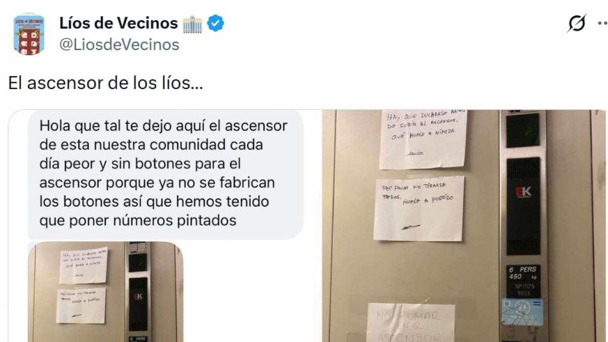 Este ascensor es "cada día peor": los vecinos tienen que hacer esto para poder subir a sus casas