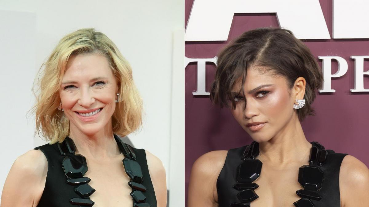 Cate Blanchett presta a Zendaya uno de sus vestidos más recordados para el estreno de su nueva película