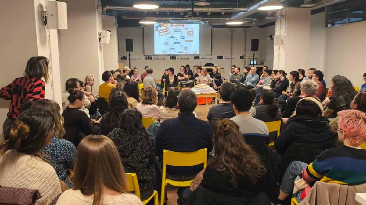 El Sindicato de Inquilinas exhibe su fuerza en Madrid: "Si no nos hubiéramos organizado la prórroga de alquileres no existiría"