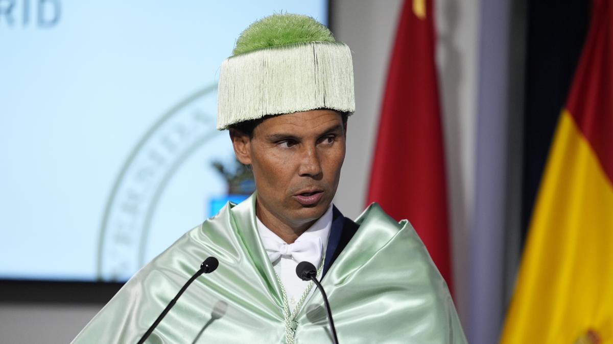 Rafa Nadal es investido doctor honoris causa y la reacción de una historiadora es digna de un Grand Slam