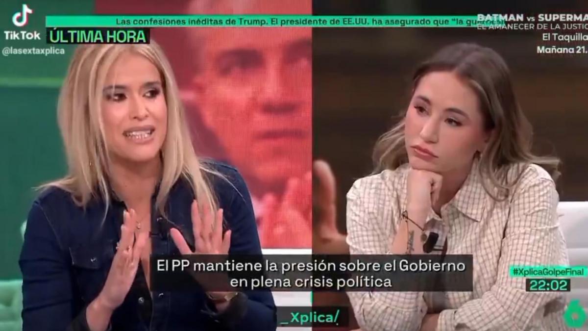 Afra Blanco dedica dos minutos al PP que no dejan de compartirse y no sentarán nada bien en Génova