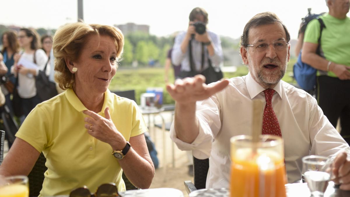 Esperanza Aguirre afirma que si Vox existe es porque Mariano Rajoy "incumplió" el programa del PP