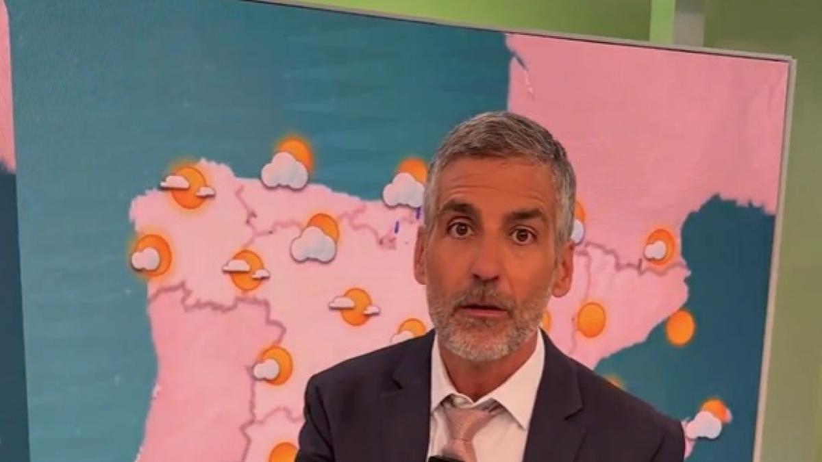 El meteorólogo de TVE Albert Barniol avisa del tiempo que hará en Semana Santa de una forma pocas veces vista