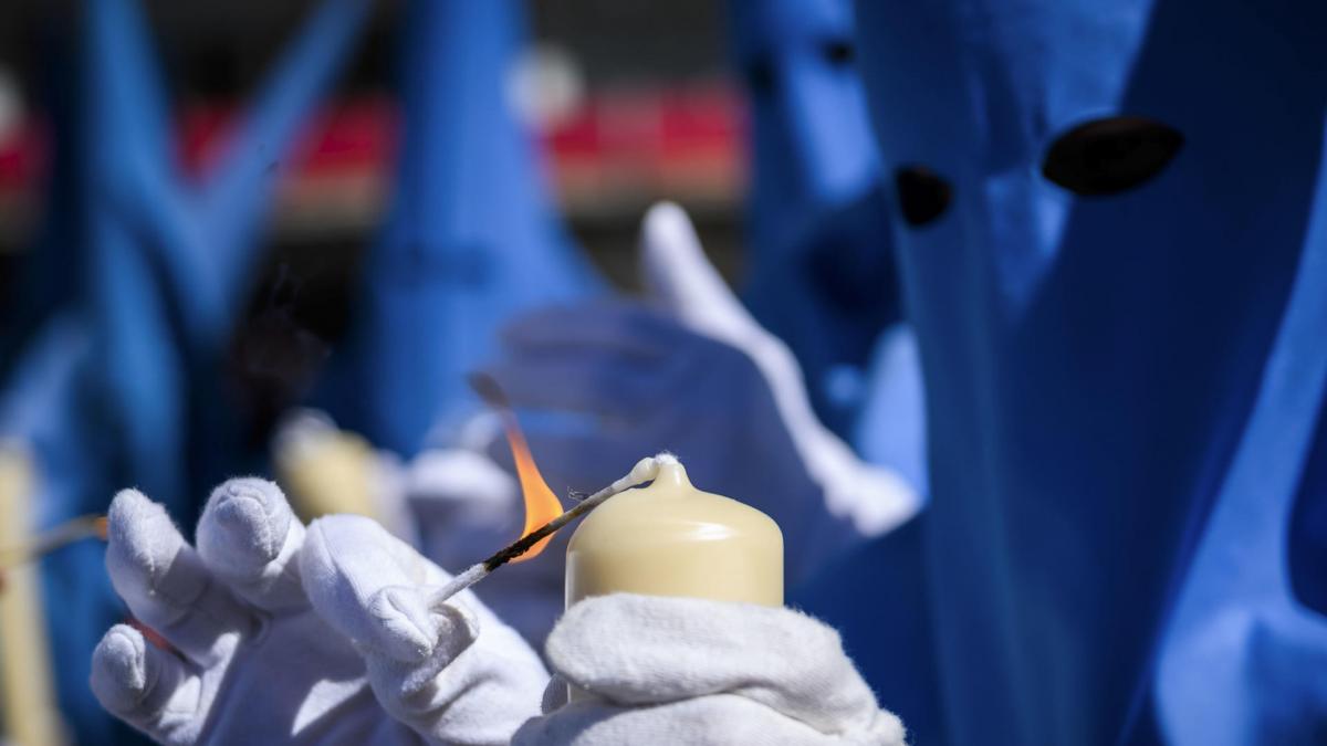 Pablo Cañete, diseñador de juegos cofrades, 42 años: "Cuando era chico no había nada y ahora nos hemos pasado al otro extremo"