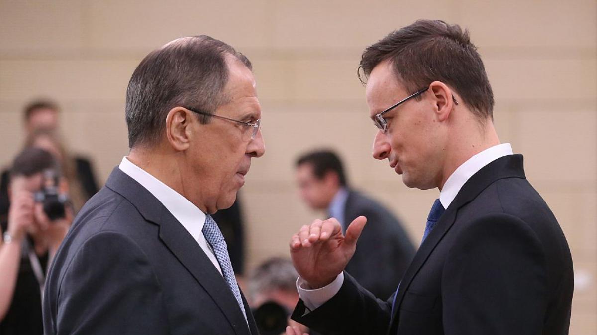 "Siempre a tu servicio": Unos audios revelan que Hungría prometió a Lavrov interceder por un oligarca ruso sancionado por la UE