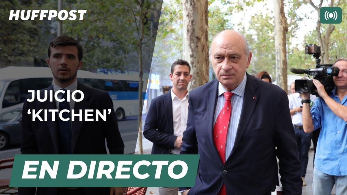 Vídeo en directo: comienza el jucio de la 'Operación Kitchen' en la Audiencia Nacional
