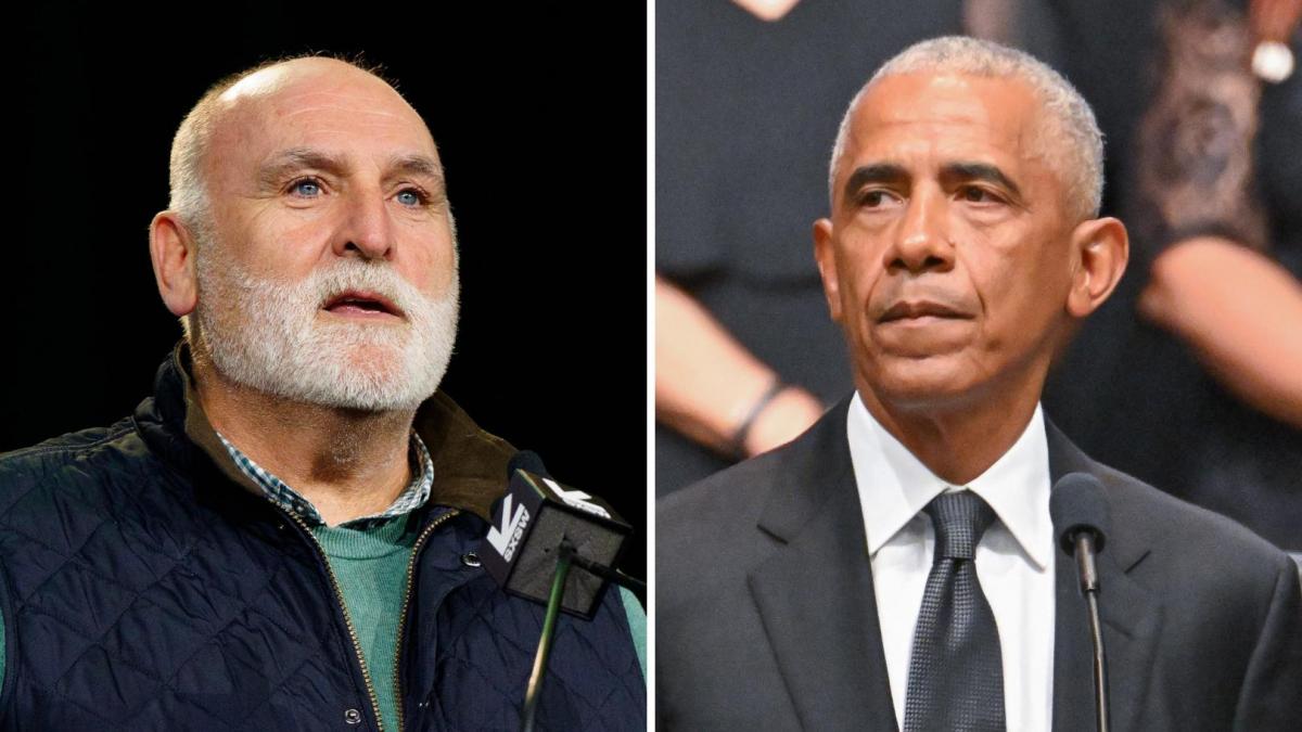 El chef José Andrés sorprende a todo el mundo y contesta haciéndole este recordatorio a Barack Obama