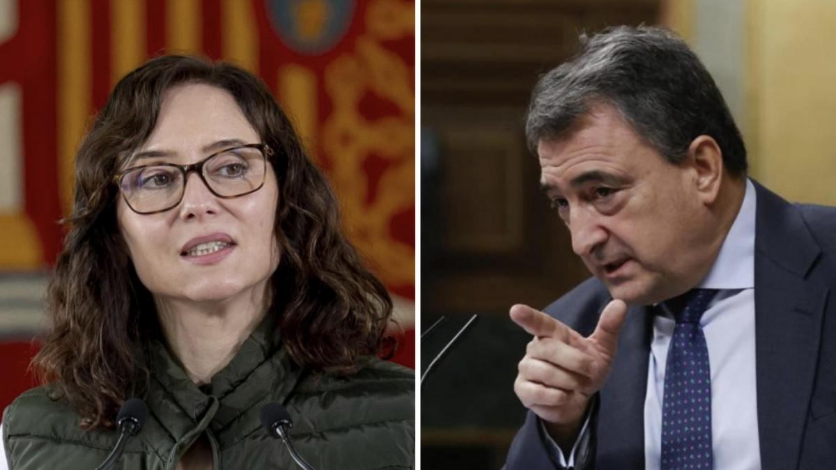 Aitor Esteban habla de llevar el 'Guernica' al País Vasco, Ayuso se lo critica y el político vasco va a dar donde más duele