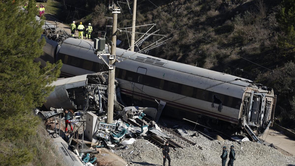 La vía de Adamuz se rompió un día antes del accidente, según un nuevo informe de la Guardia Civil