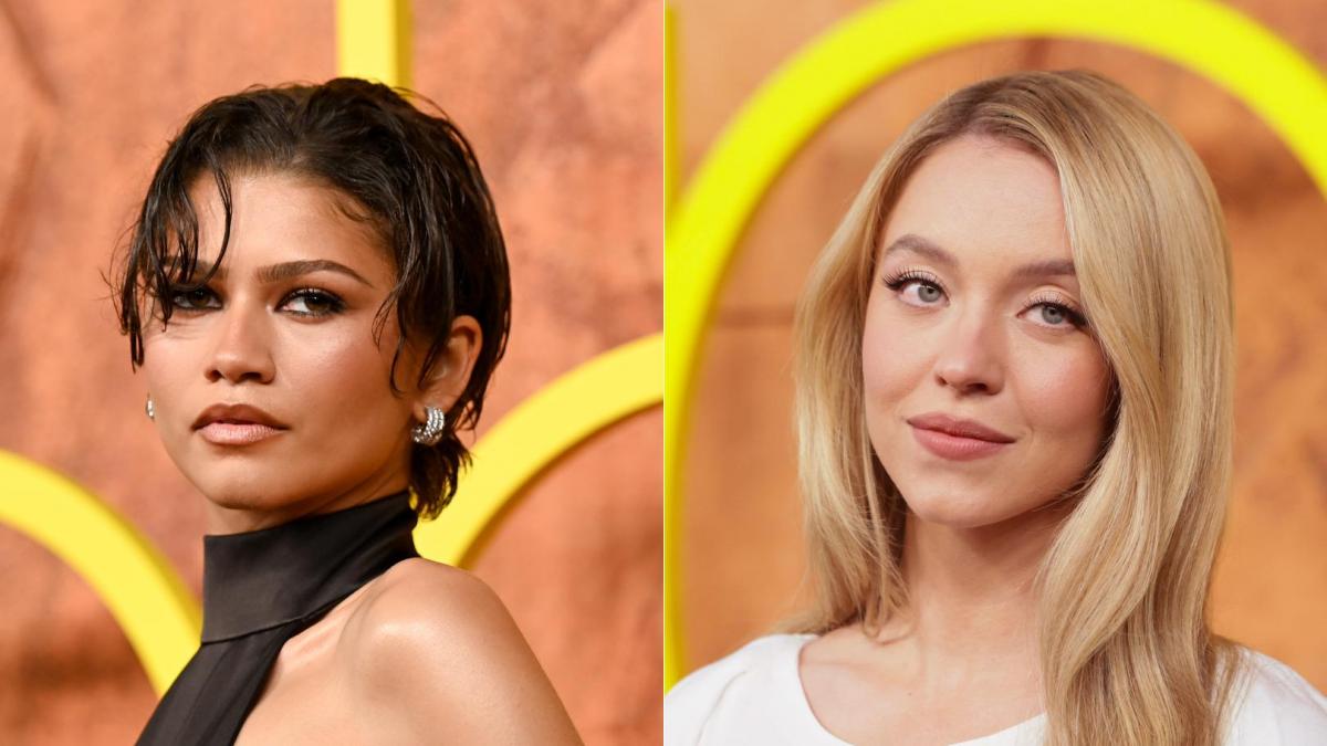 Zendaya y Sydney Sweeney, la noche y el día en el estreno de la tercera temporada de 'Euphoria'