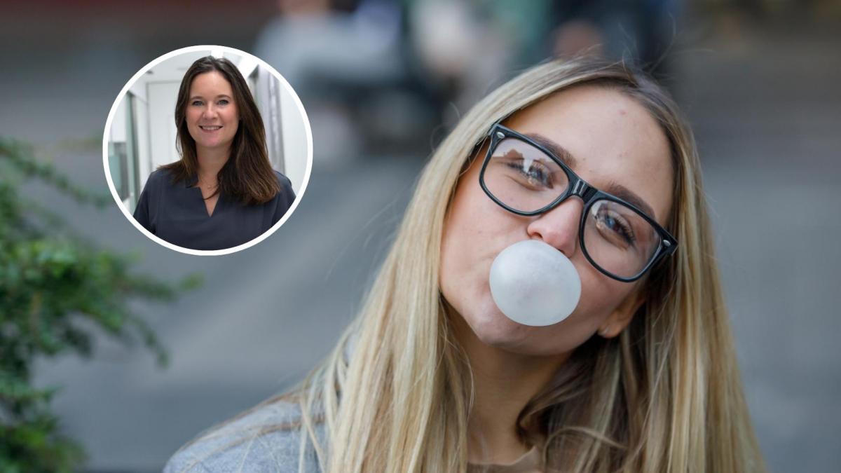 Almudena Herraiz, ortodoncista: "He dejado de masticar chicle durante horas"