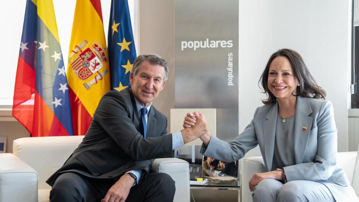 El PP recibe a María Corina Machado y pide unas elecciones libres en Venezuela