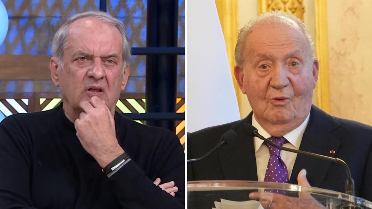 Juan Carlos I critica al Gobierno de Sánchez y Javier Aroca da la réplica del día, del mes y del año