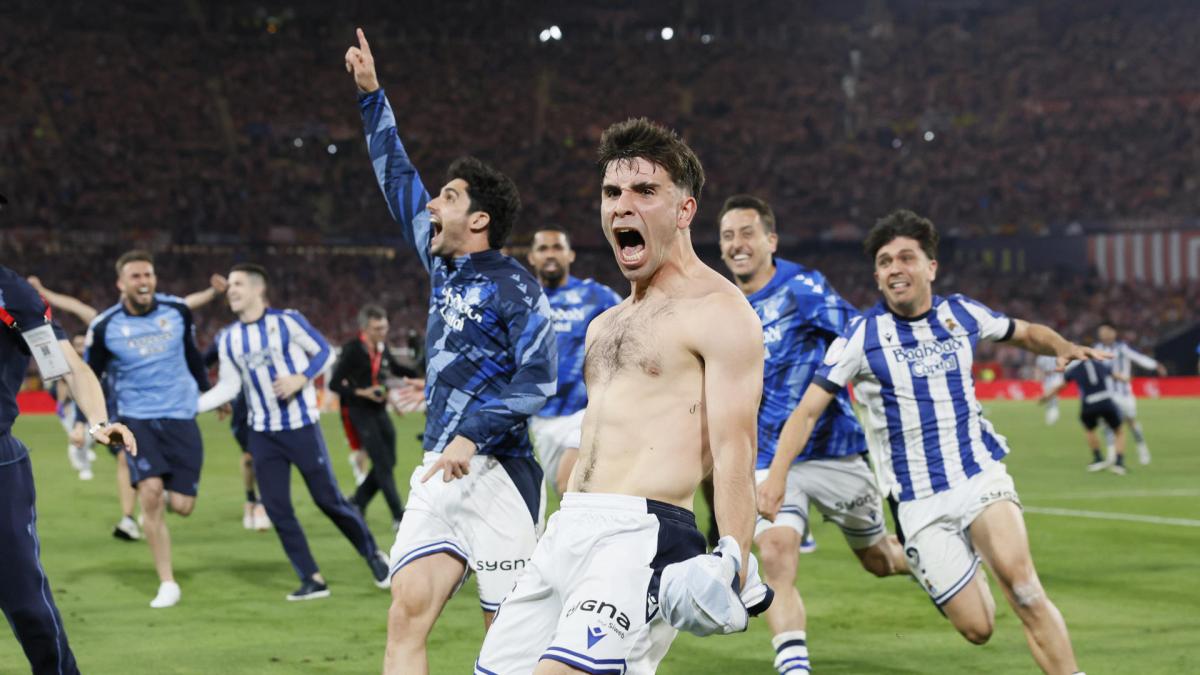 La Real Sociedad gana su cuarta Copa del Rey tras vencer en penaltis al Atlético de Madrid