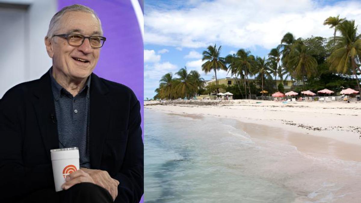 Robert de Niro lo confirma: su ansiado complejo hotelero en una playa virgen del Caribe abrirá sus puertas en 2027