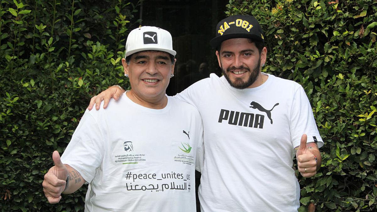 Diego Maradona Junior, 39 años: "Afuera conocen a Maradona, yo conocí a Diego; era una de las personas más buenas que conocí"