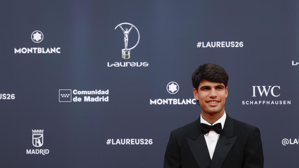 Carlos Alcaraz y Aryna Sabalenka reinan en los Laureus 2026 en Madrid: noche de estrellas, emoción y mensajes con carga social