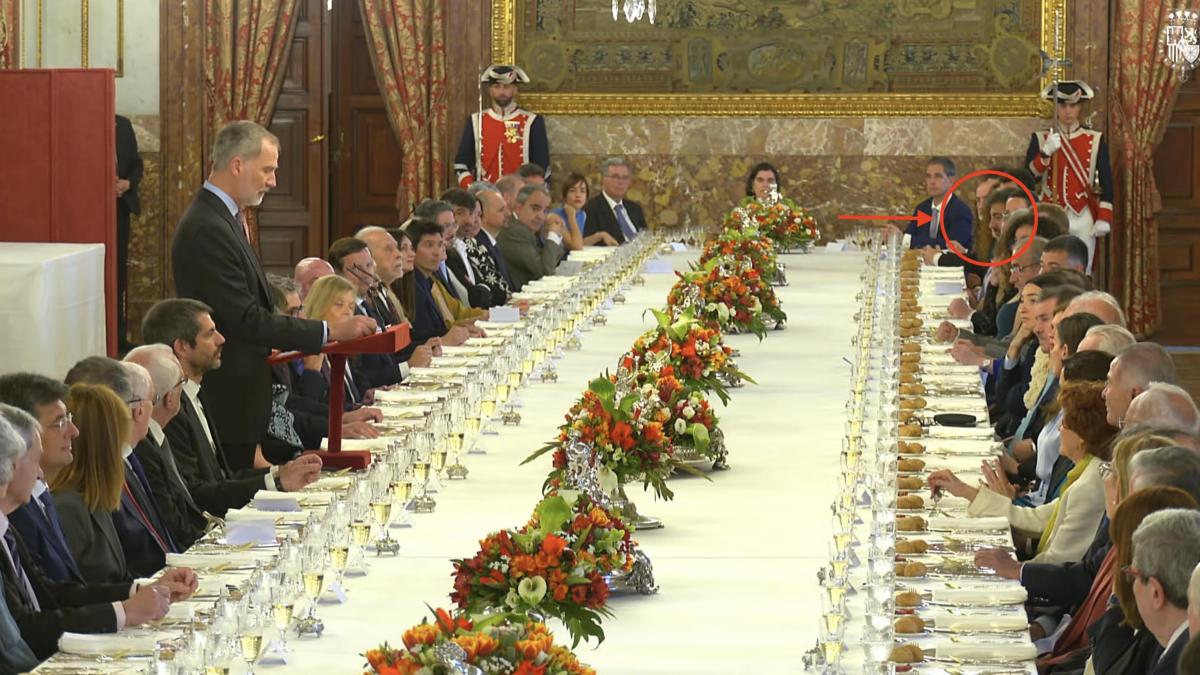 Felipe VI y Letizia dan un almuerzo en el Palacio Real y a muchos les ha sorprendido ver quién está ahí