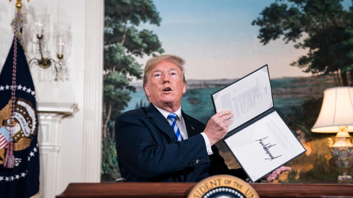 Contigo empezó todo: el portazo de Trump al acuerdo que pudo evitar un Irán nuclear