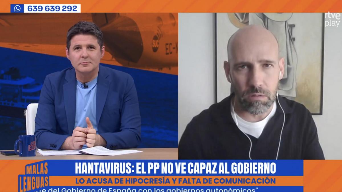 Gonzalo Miró se sale de su papel de presentador para dar una rotunda respuesta a Ester Muñoz por el hantavirus