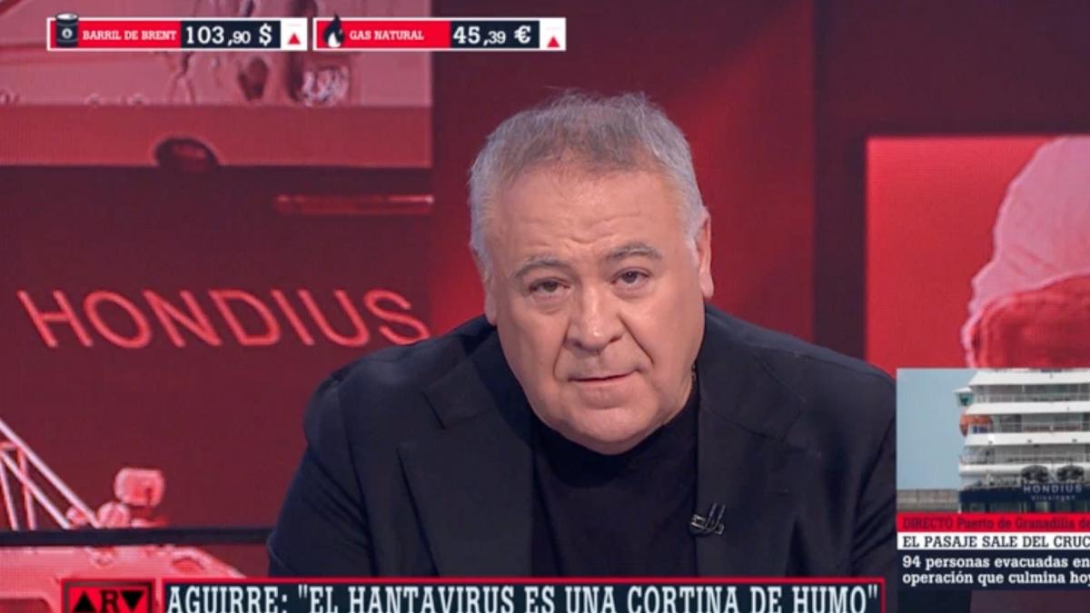 Antonio García Ferreras reacciona a la gestión del Gobierno con el hantavirus: le ha faltado aplaudir