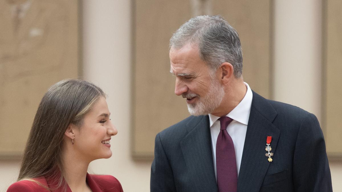 Las palabras de Felipe VI al  estilo Guillermo y Kate  con las que desveló una afición de la princesa Leonor