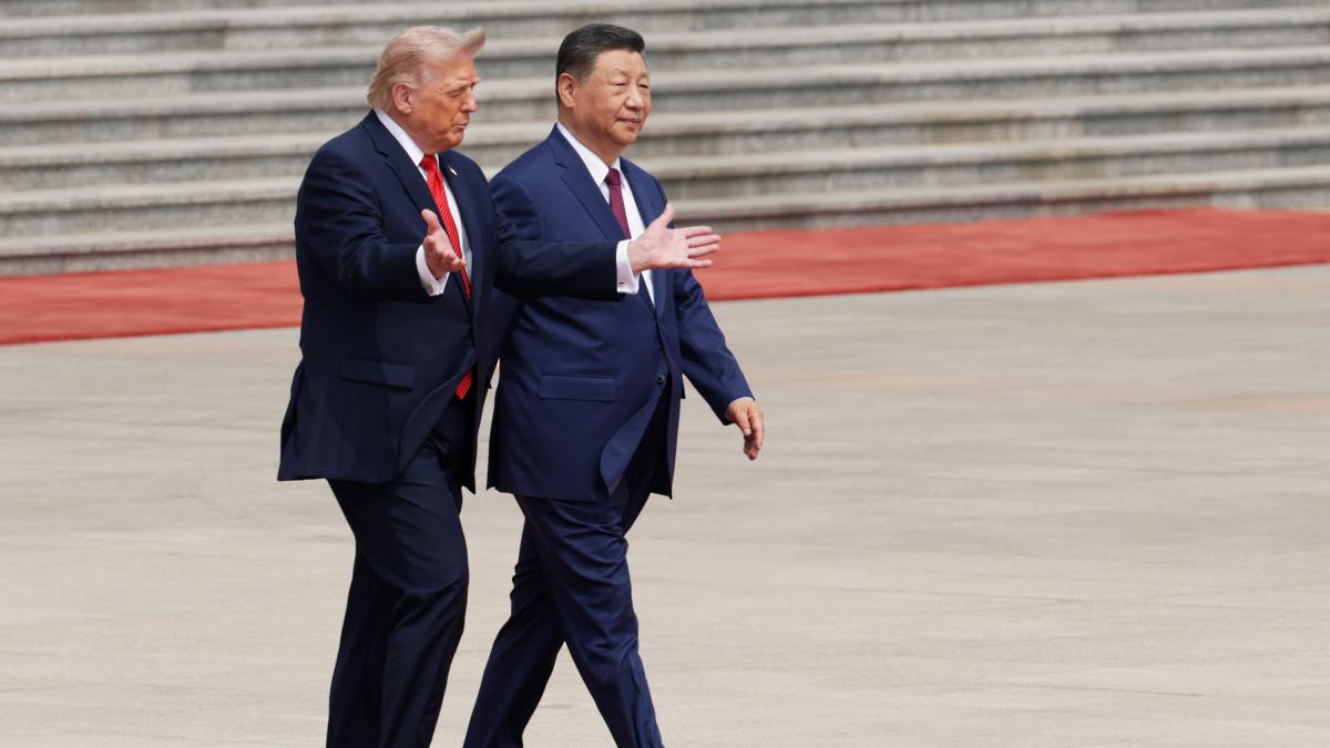 Trump abre su cumbre con Xi Jinping con un mensaje de optimismo: "Vamos a tener un fantástico futuro juntos"