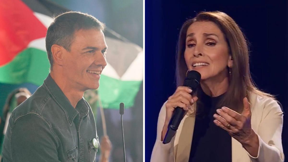 Sánchez ve este momento de Ana Belén en el especial de TVE durante Eurovisión y publica una frase (y qué frase)