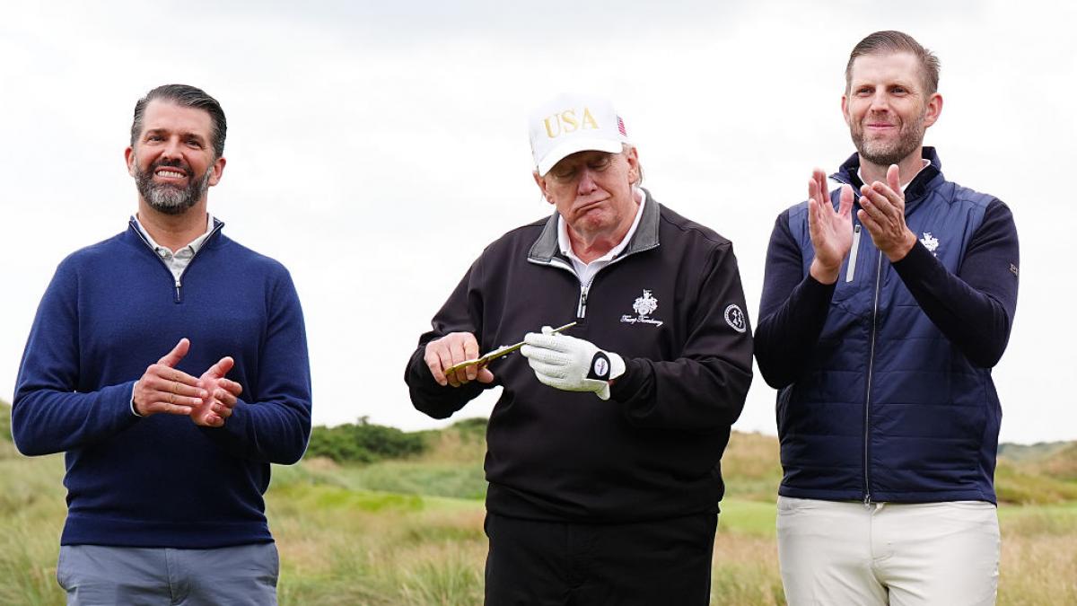 Trump anuncia que no irá a la boda de su hijo este sábado y dispara las alarmas por su mensaje: 