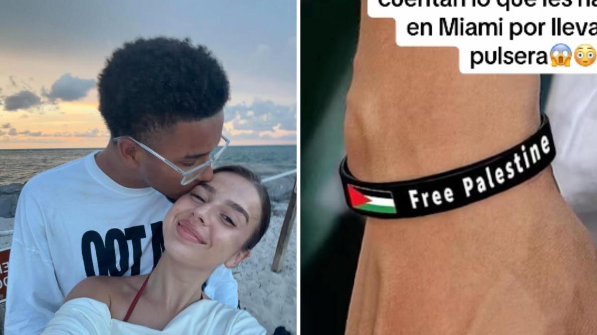 La influencer Lucía Correa cuenta el mal rato en un restaurante de EEUU al llevar una pulsera de Palestina