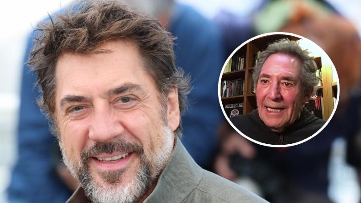 Miguel Ríos habla de una forma muy sincera de la figura de Javier Bardem